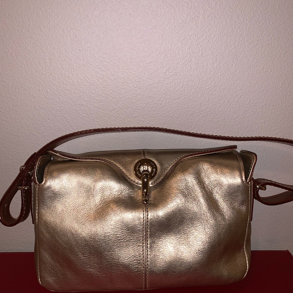 perfect size kate spade gold bag